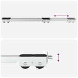 Washing Machine Base Manual 2 pcs Silver 72 x 5 x 4,5 cm - Extra Image