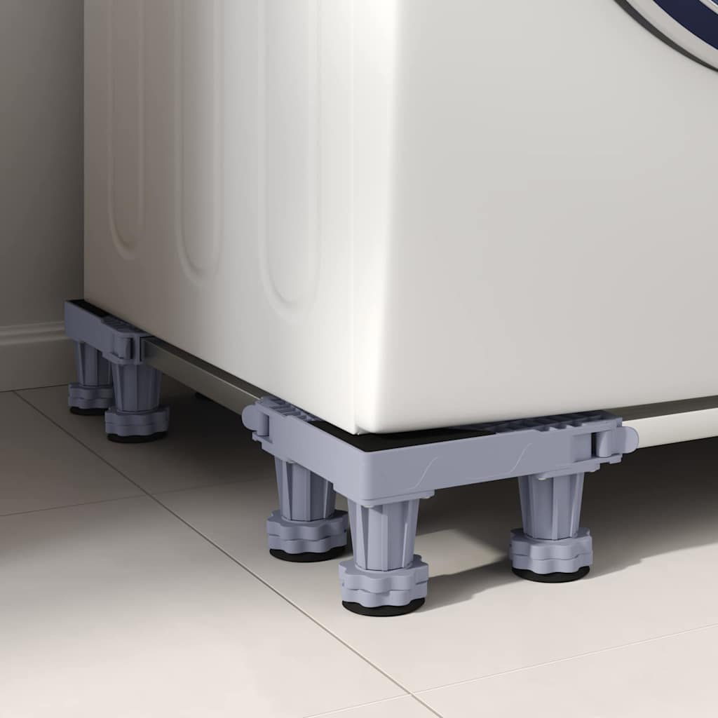 Washing Machine Base Grey 67 x 67 x 12 cm Stainless Steel