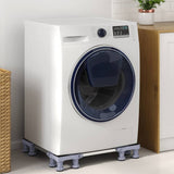 Washing Machine Base Grey 67 x 67 x 12 cm Stainless Steel