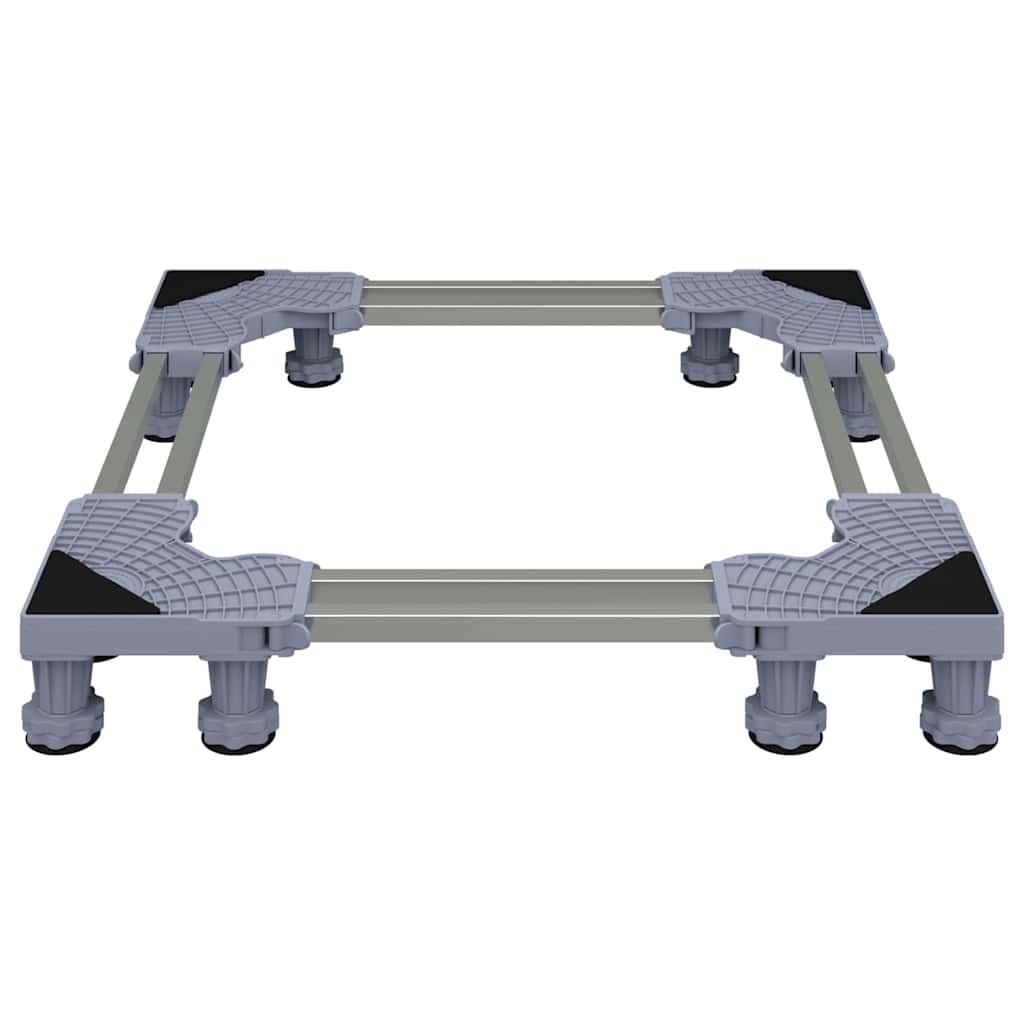 Washing Machine Base Grey 67 x 67 x 12 cm Stainless Steel