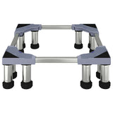 Washing Machine Base Grey 67 x 67 x 21,5 cm Stainless Steel - Rear View
