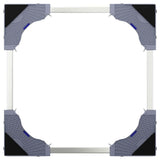 Washing Machine Base Grey 67 x 67 x 21,5 cm Stainless Steel - Close-Up Angle