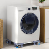 Washing Machine Base Grey 66 x 66 x 12 cm Stainless Steel