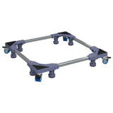 Washing Machine Base Grey 66 x 66 x 12 cm Stainless Steel