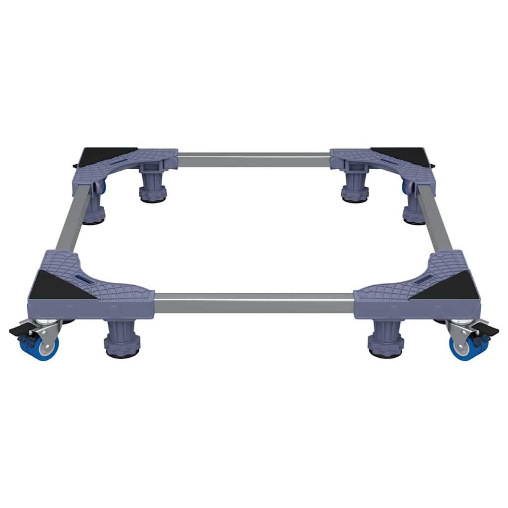 Washing Machine Base Grey 66 x 66 x 12 cm Stainless Steel