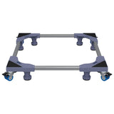 Washing Machine Base Grey 66 x 66 x 12 cm Stainless Steel