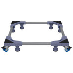 Washing Machine Base Grey 66 x 66 x 12 cm Stainless Steel