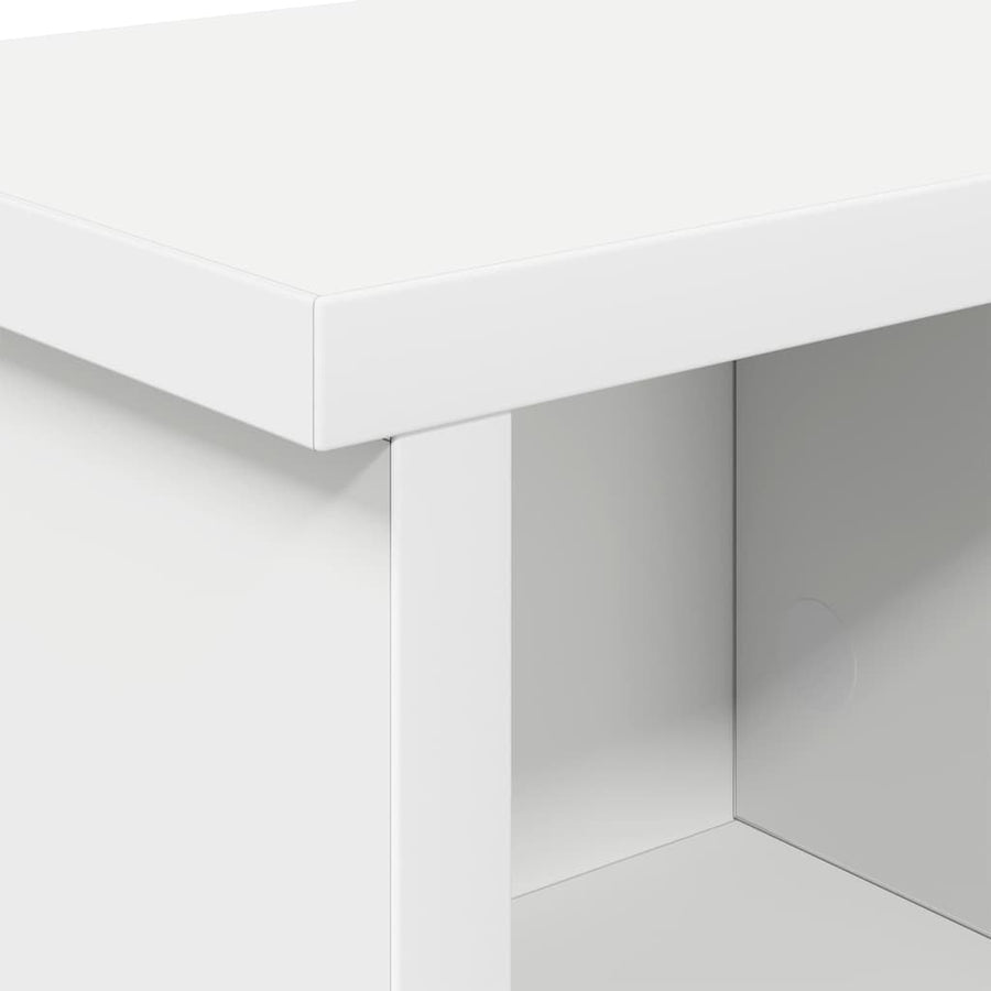 Wall-Mounted Coat Rack Wall-Mounted White 50 x 16 x 26 cm