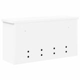 Wall-Mounted Coat Rack White 50 x 16 x 26 cm Engineered wood