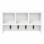 Wall-Mounted Coat Rack Wall-Mounted White 50 x 16 x 26 cm