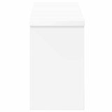 Wall-Mounted Coat Rack White 50 x 16 x 26 cm Engineered wood - 45-Degree Angle