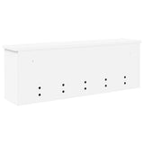Wall-Mounted Coat Rack Wall-Mounted White 75 x 16 x 26 cm