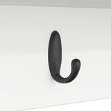 Wall-Mounted Coat Rack Wall-Mounted White 100 x 16 x 26 cm - Extra Image