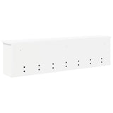 Wall-Mounted Coat Rack Wall-Mounted White 100 x 16 x 26 cm