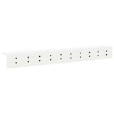 Wall-Mounted Coat Rack Wall-mounted White 100 x 10,5 x 10,5 cm