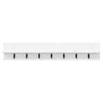 Wall-Mounted Coat Rack Wall-Mounted White 100 x 10,5 x 18 cm