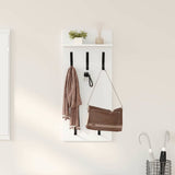 Wall-Mounted Coat Rack Wall-Mounted White 40 x 10 x 90 cm