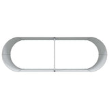 Raised Bed Brown 240 x 80 x 81 cm Steel