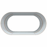 Garden Raised Bed Brown 160 x 80 x 81 cm Steel - Close-Up Angle