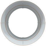 Garden Raised Bed Brown 80 x 80 x 81 cm Steel - Close-Up Angle