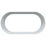 Garden Raised Bed Brown 160 x 80 x 44 cm Steel - Close-Up Angle