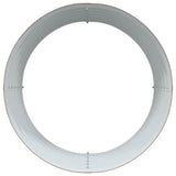 Garden Raised Bed Brown 80 x 80 x 44 cm Steel - Close-Up Angle