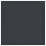 Garden Table Anthracite 100 x 100 x 73 cm Poly Rattan - Rear View