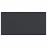 Garden Table Anthracite 200 x 100 x 73 cm Poly Rattan - Close-Up Angle