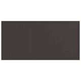 Garden Table Brown 200 x 100 x 73 cm Poly Rattan - Close-Up Angle