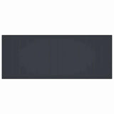 Garden Table Anthracite 250 x 100 x 73 cm Poly Rattan - Close-Up Angle