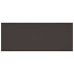 Garden Table Brown 250 x 100 x 73 cm Poly Rattan