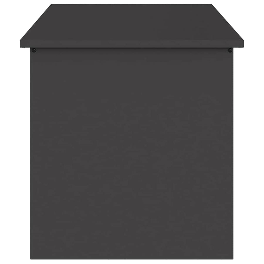 Garden Storage Cushion Box Galvanised Steel 100 x 50,5 x 50 cm
