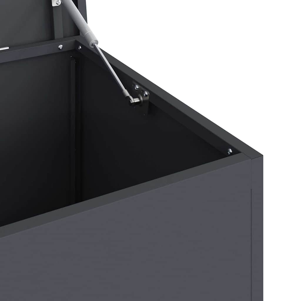 Garden Storage Cushion Box Steel 100 x 50,5 x 50 cm 220