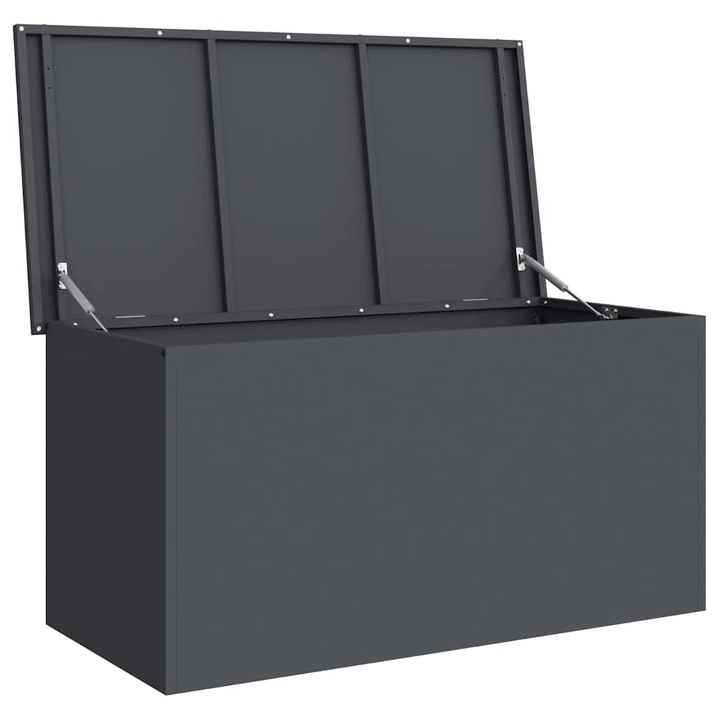 Garden Storage Cushion Box Steel 100 x 50,5 x 50 cm 220