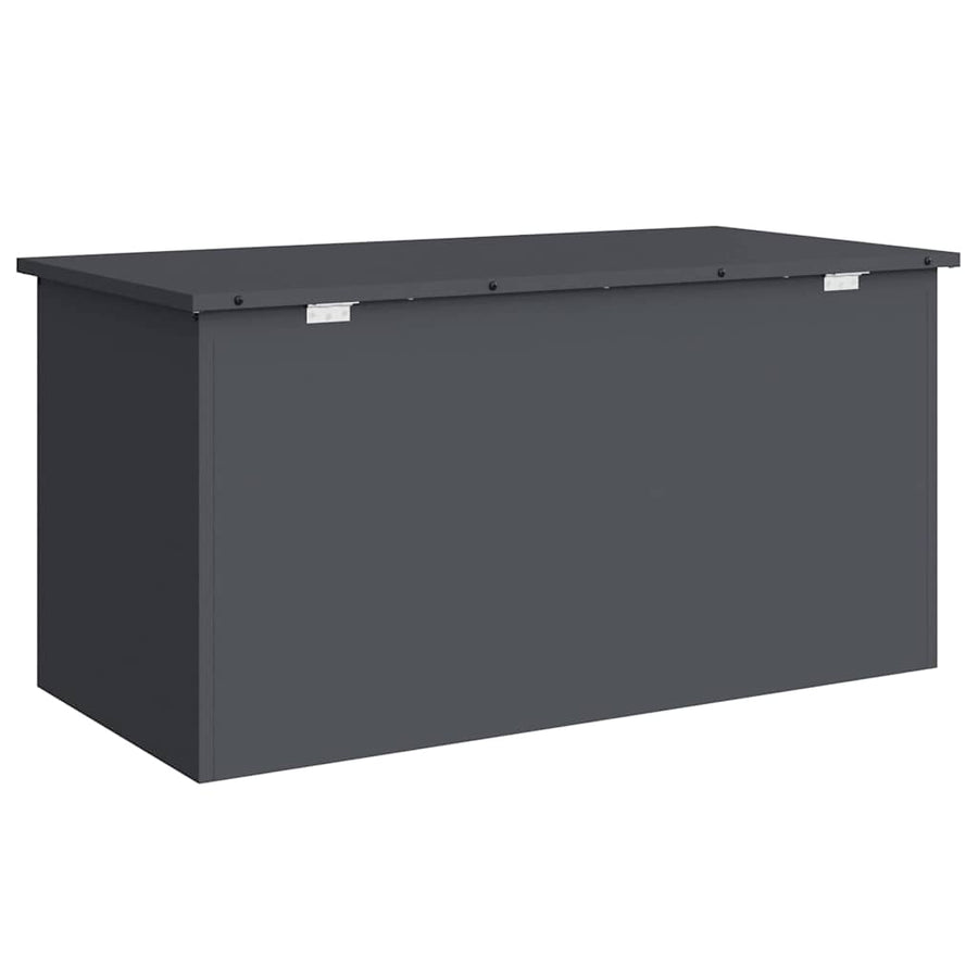 Garden Storage Cushion Box Galvanised Steel 100 x 50,5 x 50 cm