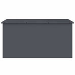 Garden Storage Cushion Box Galvanised Steel 100 x 50,5 x 50 cm