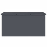Outdoor Storage Box with Storage Anthracite 100 x 50.5 x 50 cm - Rear View