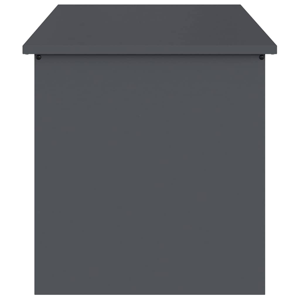 Outdoor Storage Box with Storage Anthracite 100 x 50.5 x 50 cm