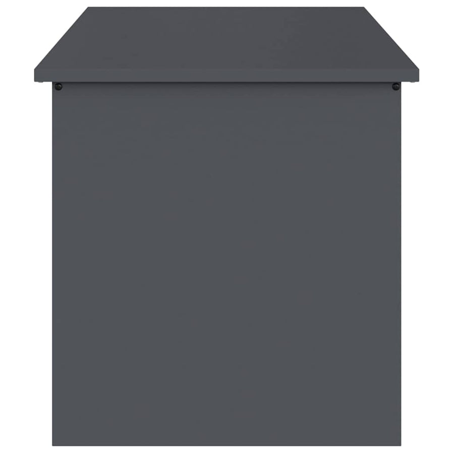 Garden Storage Cushion Box Galvanised Steel 100 x 50,5 x 50 cm