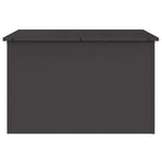 Garden Storage Cushion Box Galvanised Steel 80 x 50,5 x 50 cm