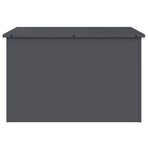 Garden Storage Cushion Box Galvanised Steel 80 x 50,5 x 50 cm