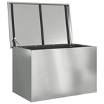 Garden Storage Cushion Box Galvanised Steel 80 x 50,5 x 50 cm