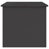 Garden Storage Cushion Box Steel 55 x 50,5 x 50 cm 117 L Black