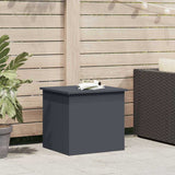 Outdoor Storage Box with Storage Anthracite 55 x 50.5 x 50 cm