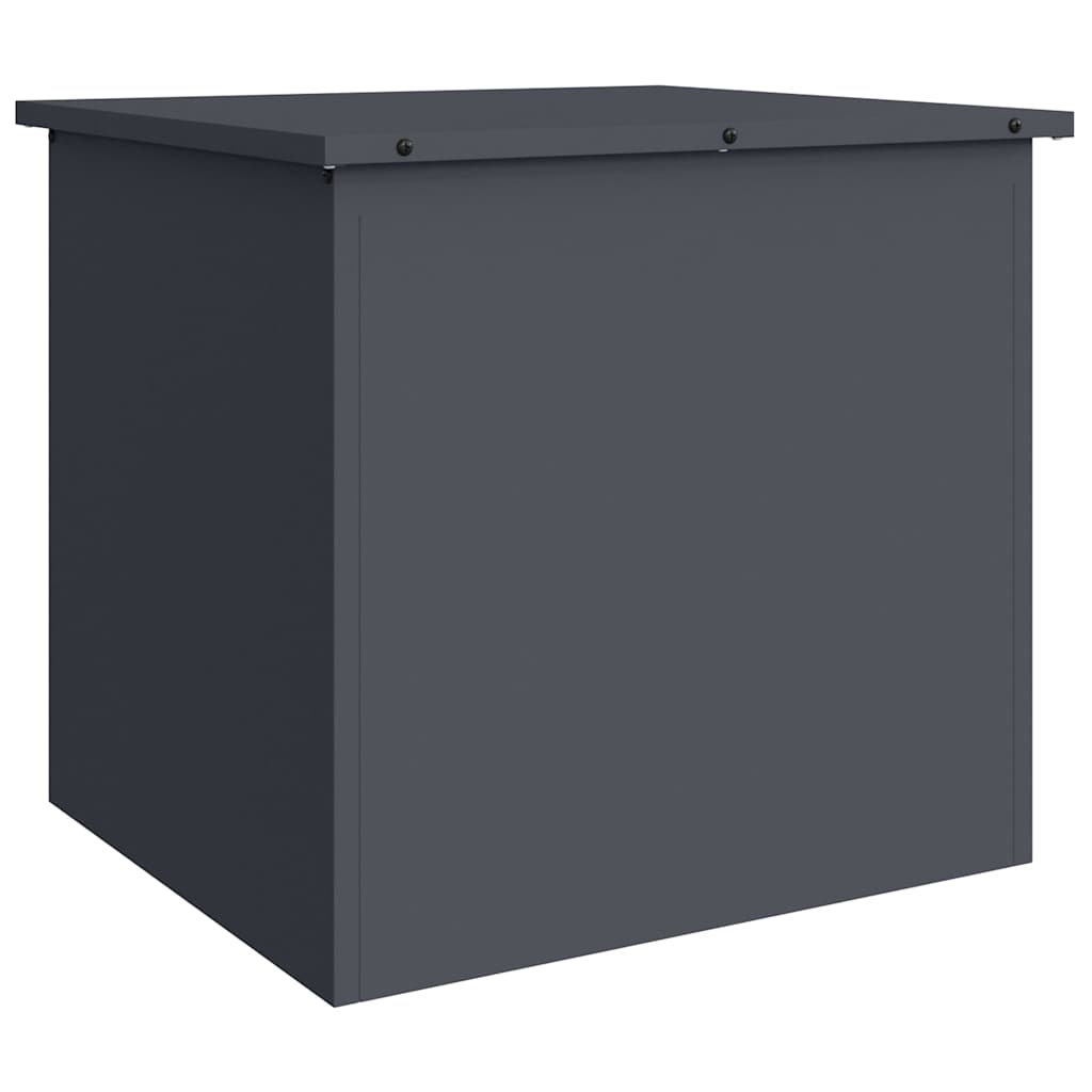 Outdoor Storage Box with Storage Anthracite 55 x 50.5 x 50 cm