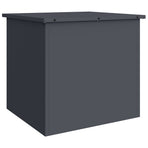 Garden Storage Cushion Box Galvanised Steel 55 x 50,5 x 50 cm