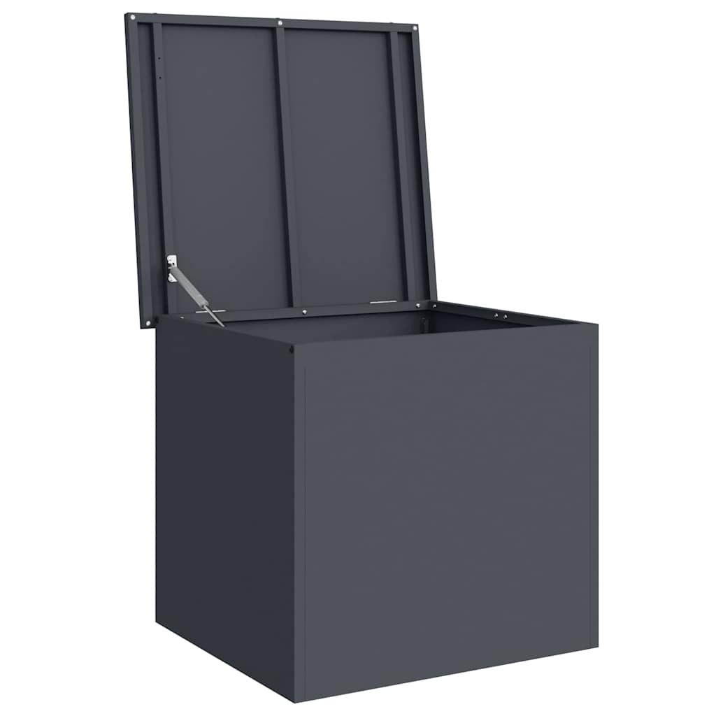 Outdoor Storage Box with Storage Anthracite 55 x 50.5 x 50 cm