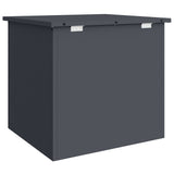 Outdoor Storage Box with Storage Anthracite 55 x 50.5 x 50 cm - Low Angle