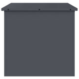 Outdoor Storage Box with Storage Anthracite 55 x 50.5 x 50 cm - Rear View