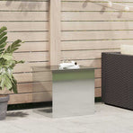 Garden Storage Cushion Box Galvanised Steel 55 x 50,5 x 50 cm